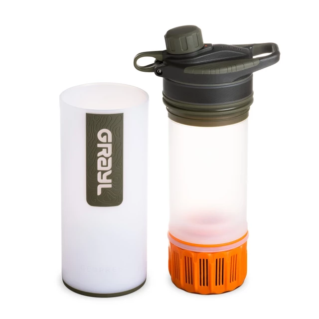 Grayl Geopress Purifier Filterflasche - Coyote Amber