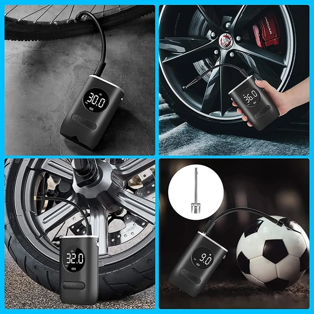 Schnurlose Pumpe inSPORTline Plicona mit LED-Licht