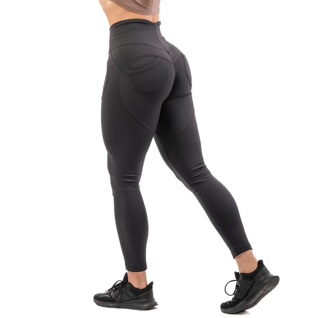 Damen Leggings mit hoher Taille Nebbia Lifting-Effekt Bubble Butt 587 - schwarz