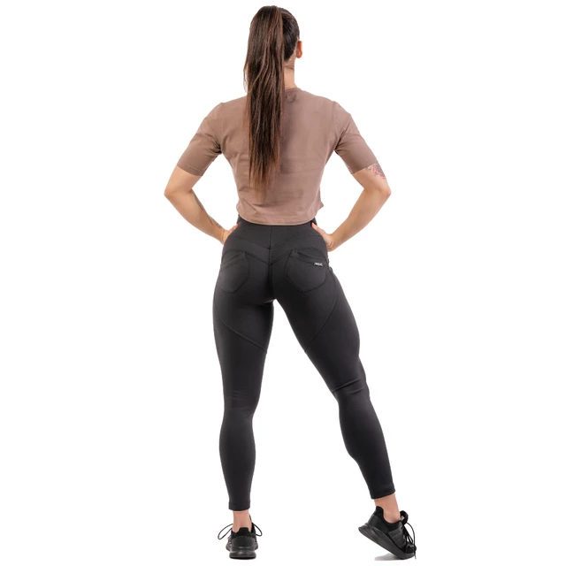 Damen Leggings mit hoher Taille Nebbia Lifting-Effekt Bubble Butt 587 - schwarz