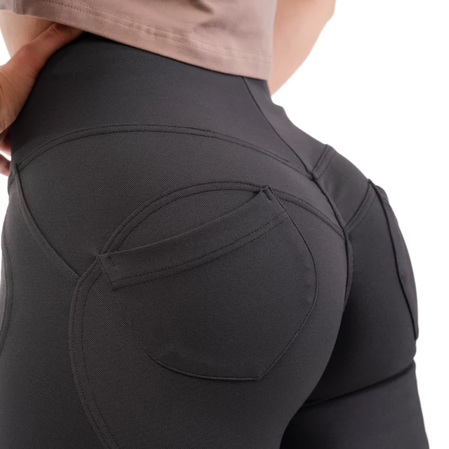 Damen Leggings mit hoher Taille Nebbia Lifting-Effekt Bubble Butt 587 - schwarz
