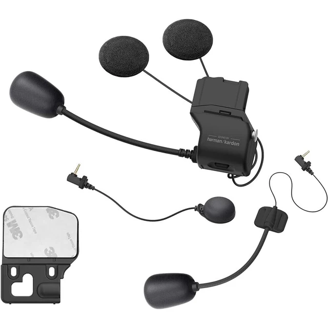 Helmhalterung mit Zubehör für SENA 50S Headset - Sound von Harman Kardon (Kopfhörer + Mikrofon)