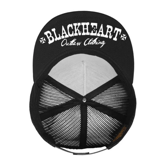Mütze BLACK HEART Chopper Trucker BLK - schwarz