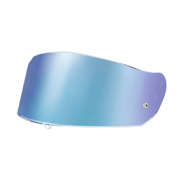 Ersatzvisier für LS2 FF808 Stream II Helm - Rainbow - Iridium Blue