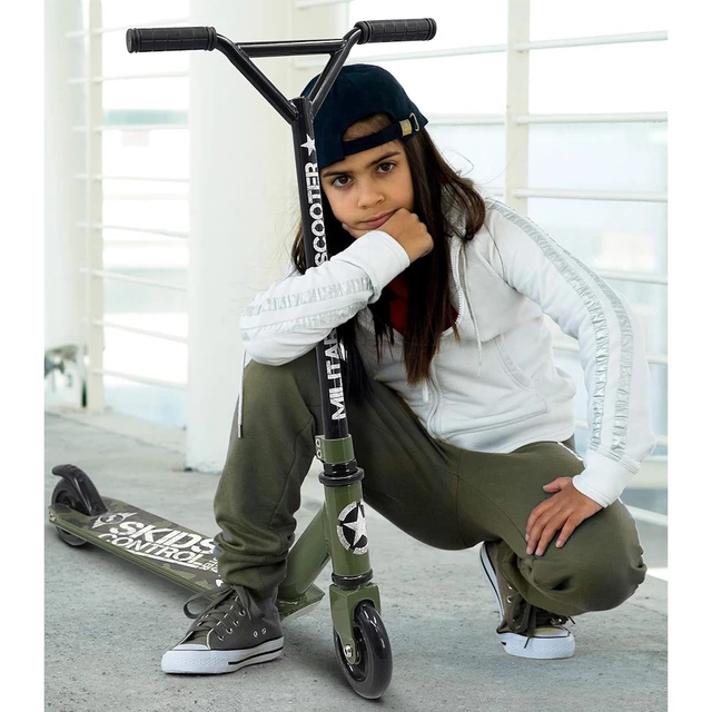 Freestyle Scooter Skids Control Militär