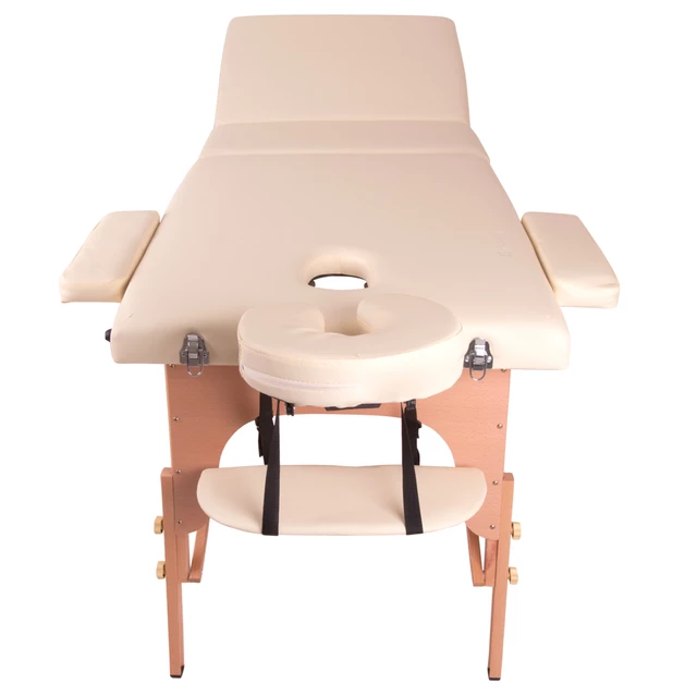 Massageliege inSPORTline Japane 3-teilig aus Holz - braun