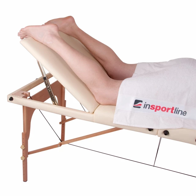 Massageliege inSPORTline Japane 3-teilig aus Holz - braun