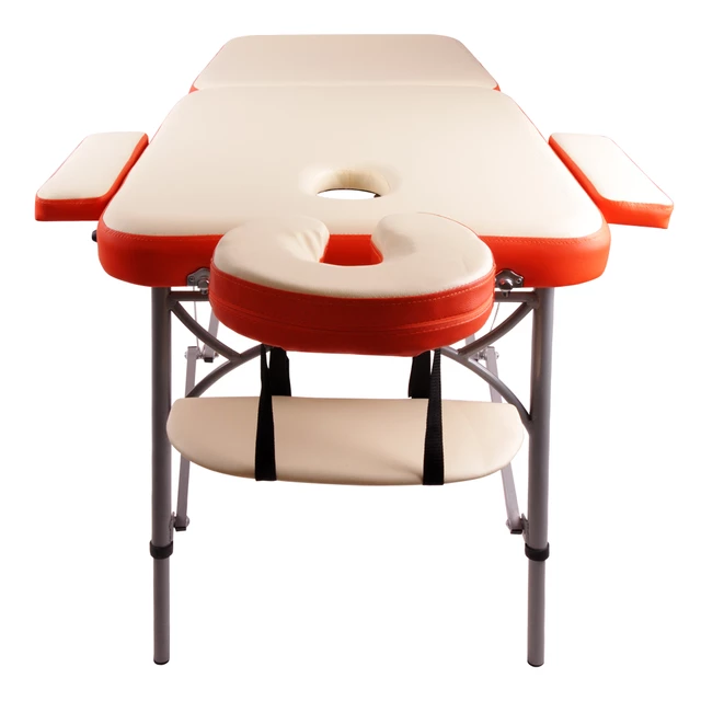 inSPORTline Tamati Massagetisch 2-teilig aus Aluminium - schwarz