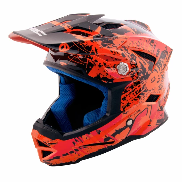 Der Kinder-Downhill-Schutzhelm W-TEC AP-42 - orange-red - orange-red