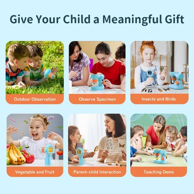 Apexel Digitales Mikroskop für Kinder