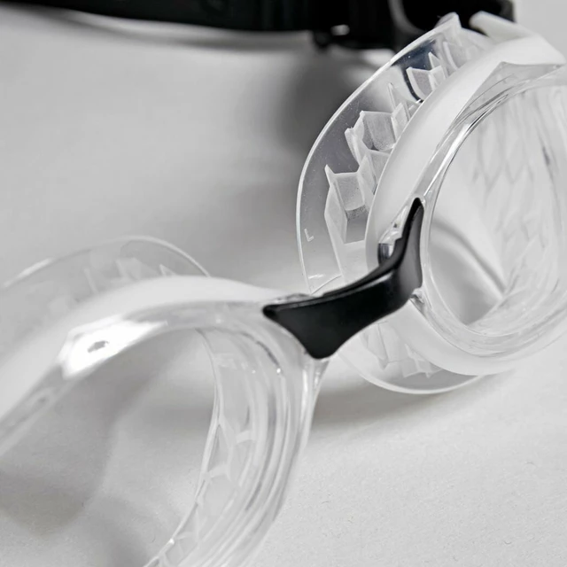 Arena Air Bold Swipe Schwimmbrille - klar-weiß-schwarz
