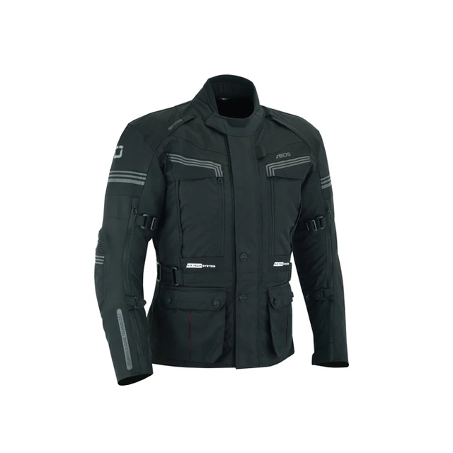 Touring-Motojacke für Männer BOS Maximum - neon