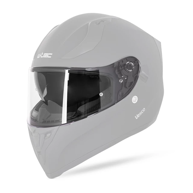 Ersatzvisier für W-TEC Vesco Helm - zrcadlová - Reinklar