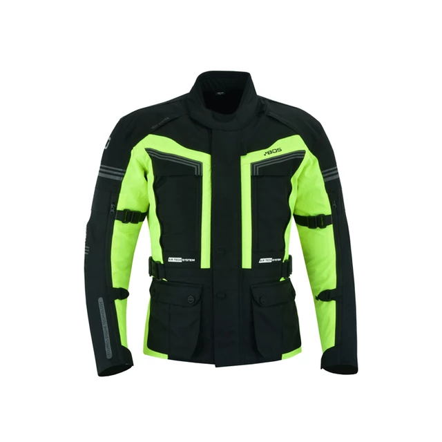 Touring-Motojacke für Männer BOS Maximum - neon - neon