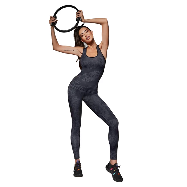 Sport-Leggings BAS BLACK Exo 90 - grau