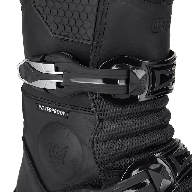 W-TEC Lougamax CE Motorradstiefel - schwarz