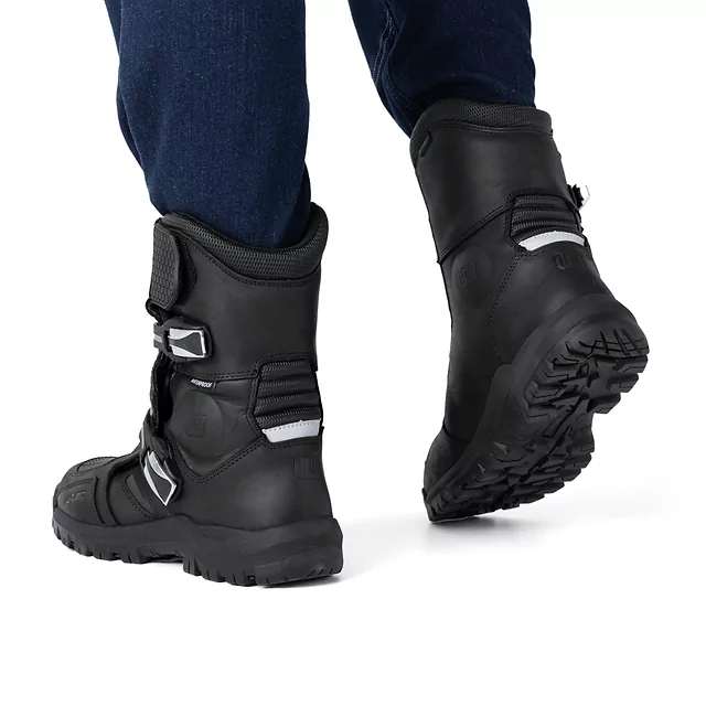 W-TEC Lougamax CE Motorradstiefel - schwarz