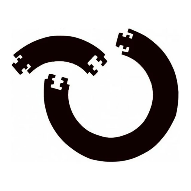 Bull's Guard Surround Schwarz 4 Puzzleteile