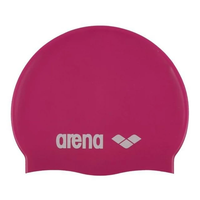 Badekappe Arena Classic Silikon JR - lime - rosa