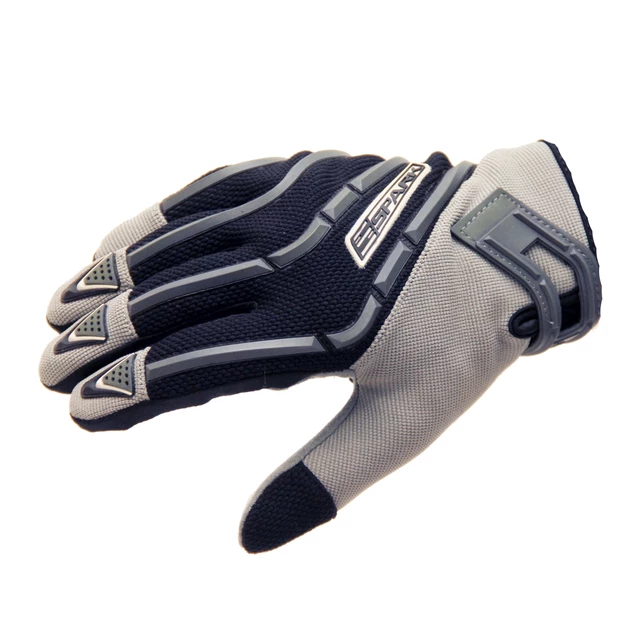 Motocross-Handschuhe Spark Cross Textil - 2XS - grau