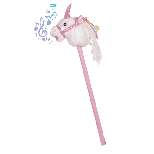 Pferd auf einer Stange inSPORTline Garanito - weiß