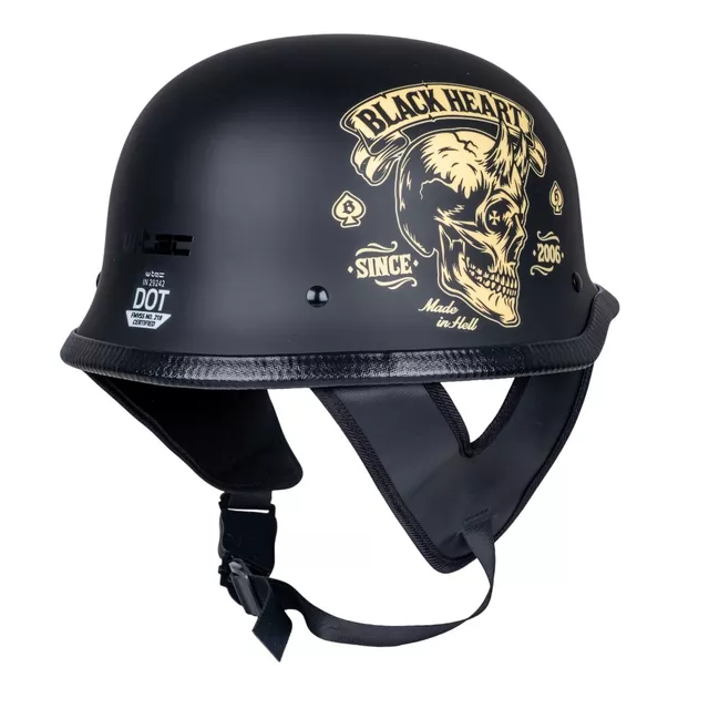 W-TEC Black Heart Feldberg Motorradhelm - schwarz