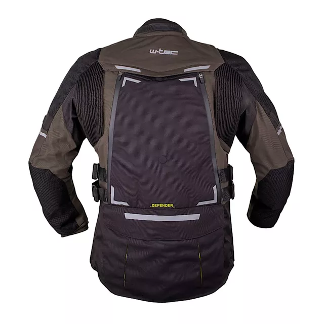 W-TEC Daimick Motorradjacke - schwarz-grau