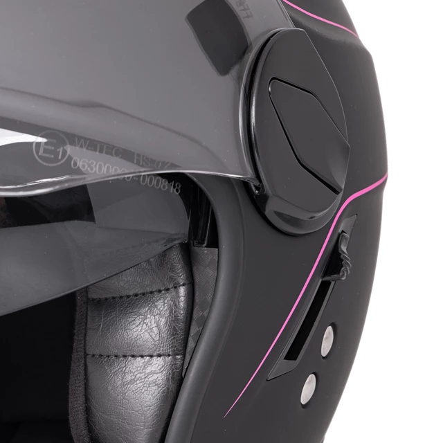 W-TEC Vernante Motorroller Helm - Glossy White