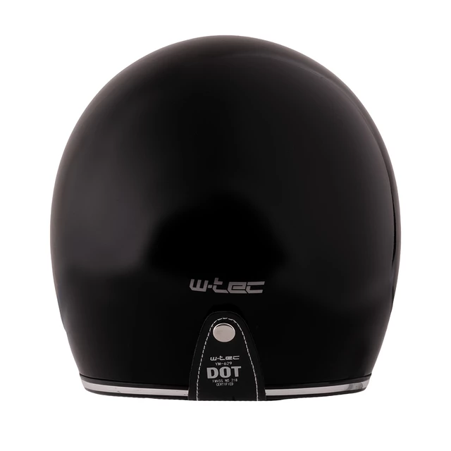 W-TEC YM-629 Motorradhelm - schwarz glänzend