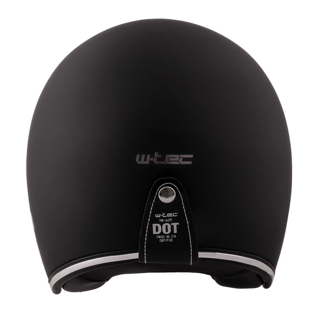 W-TEC YM-629 Motorradhelm - schwarz glänzend
