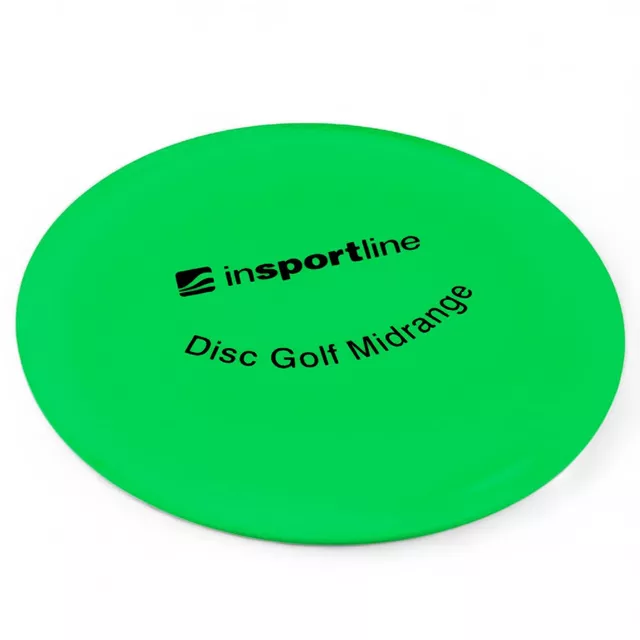 inSPORTline Midrange Flying Disc Golf Teller - rosa - grün