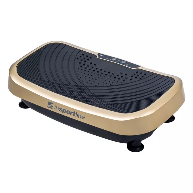 inSPORTline Devyn Vibrationsplatte - champagne