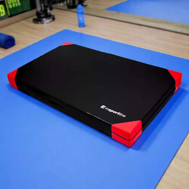 Gymnastikmatte inSPORTline Agskal T25 200x120x20 cm - blau - schwarz