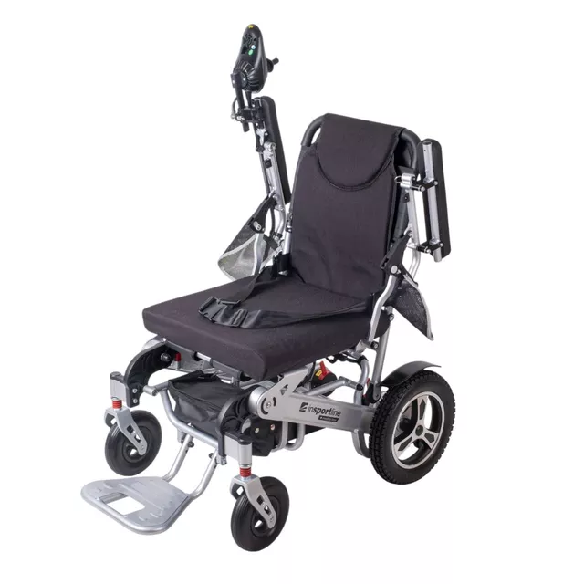 inSPORTline Hawkie Basic II 500W Elektro-Rollstuhl - silber