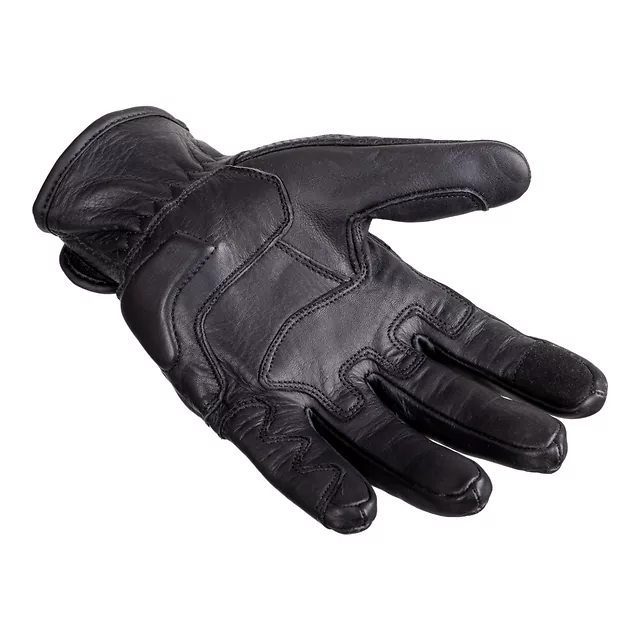 W-TEC Clascado Motorradhandschuhe aus Leder - schwarz