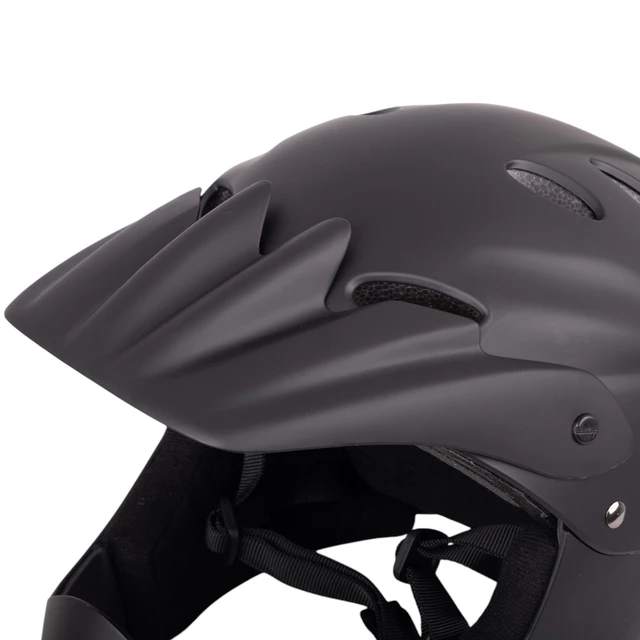 W-TEC Campanero Mattschwarzer Downhill-Helm