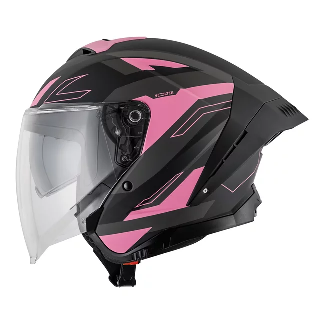 W-TEC Voltik Shockrose Motorradhelm - rosa