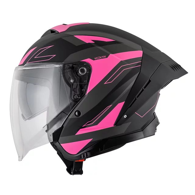 W-TEC Voltik Shockrose Motorradhelm
