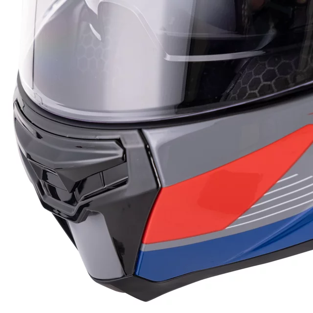 W-TEC Zoroz P/J klappbarer Motorradhelm - Matt Black-Fluo Yellow