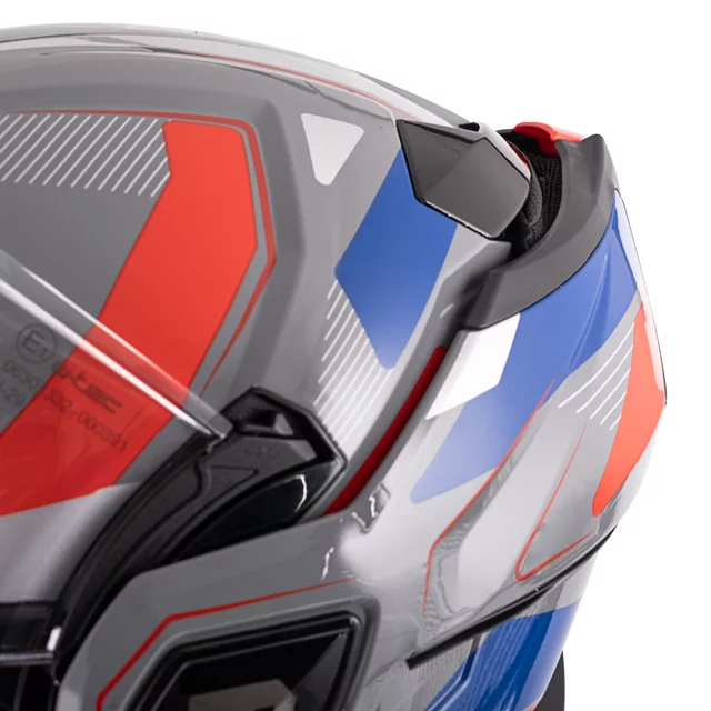 W-TEC Zoroz P/J klappbarer Motorradhelm - Matt Black-Fluo Yellow