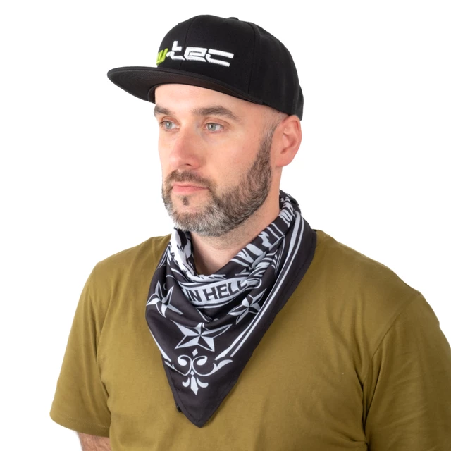 W-TEC Black Heart Bandest Halstuch - Bones