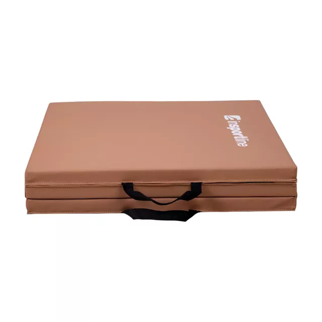 inSPORTline Trifold 195x90x5 cm faltbare Gymnastikmatte - braun