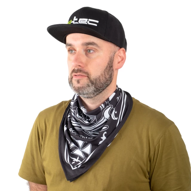 W-TEC Black Heart Bandest Halstuch - Bones