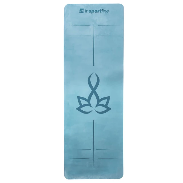 Yogamatte inSPORTline Padvana 183x61x0,4 cm - schwarz