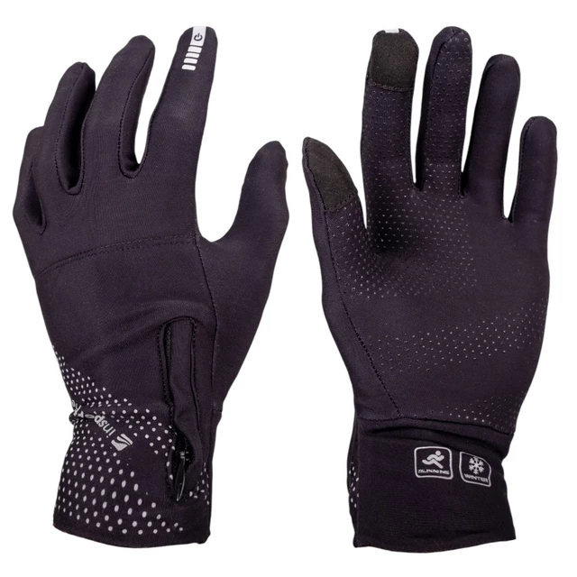 Laufhandschuhe inSPORTline Navistos - schwarz