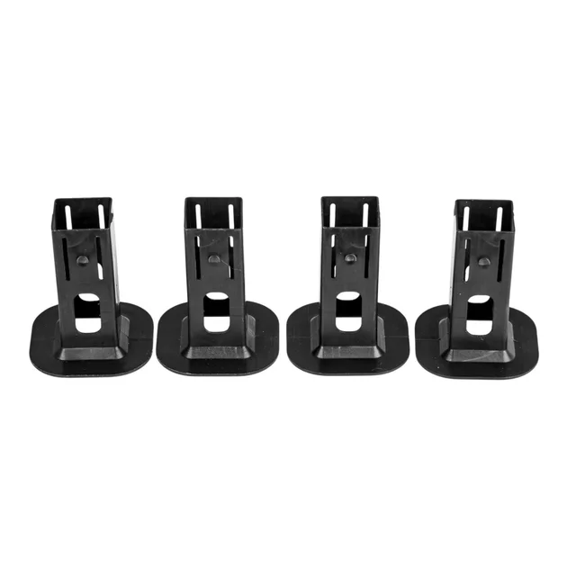 Ersatzabdeckungen für quadratische Löcher 4 Stück für inSPORTline Auraler pilates reformer