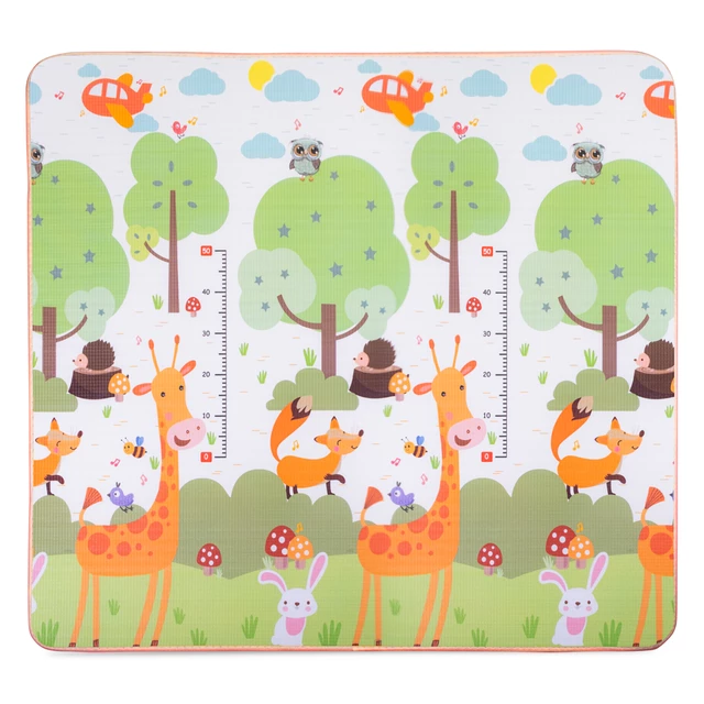 Rollende Kindermatte inSPORTline Lhotino 200x180x1,5 cm - Pláž/Farma
