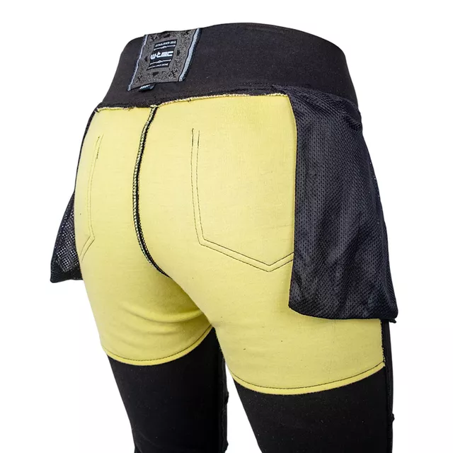 W-TEC Lukrecia Evo Damen-Moto-Leggings - schwarz
