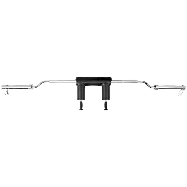 Olympischer Squat-Schaft inSPORTline Squabar 239,3cm/50mm - 25,5kg - bis zu 317kg - mit Klemmen
