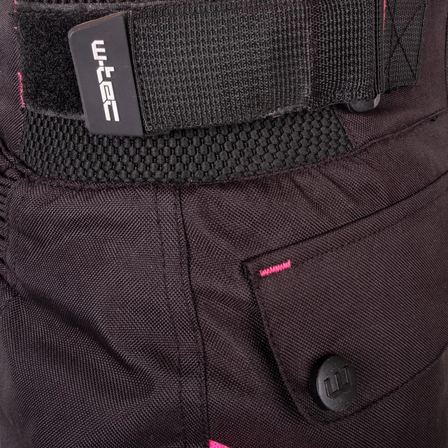 W-TEC Durmanes Damen-Moto-Hose - schwarz-rosa